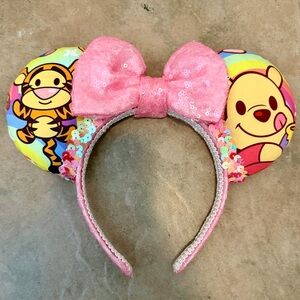 Custom Minnie Mouse Ears - Winnie the Pooh